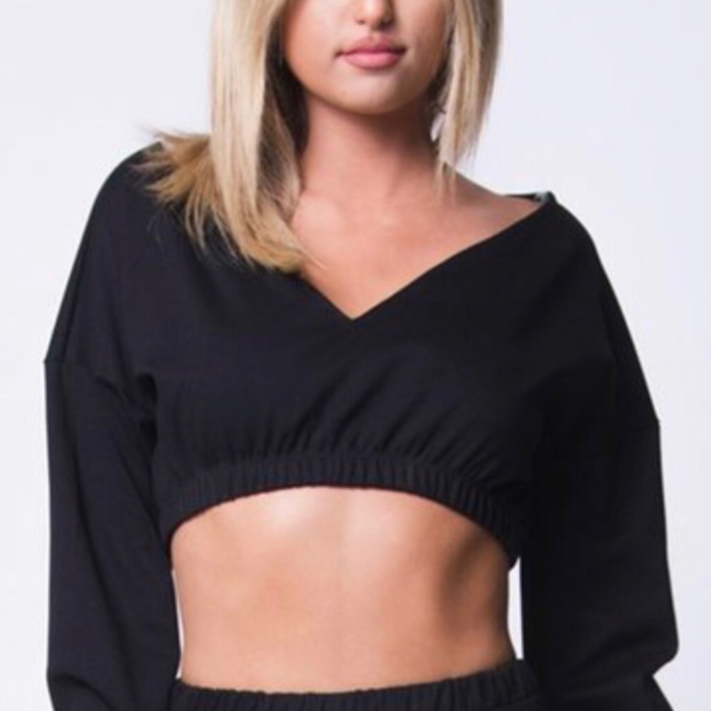 Crop Sweater Top
